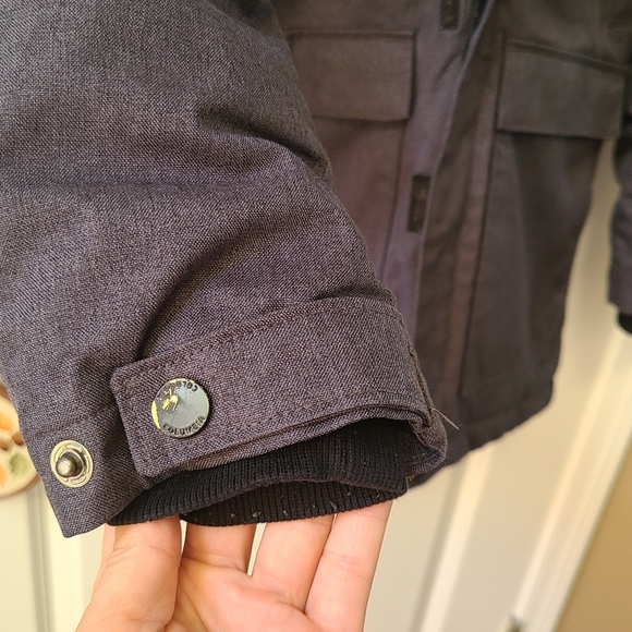 Columbia Boys Nordic Strider Charcoal Gray Jacket Medium - Picture 12 of 17